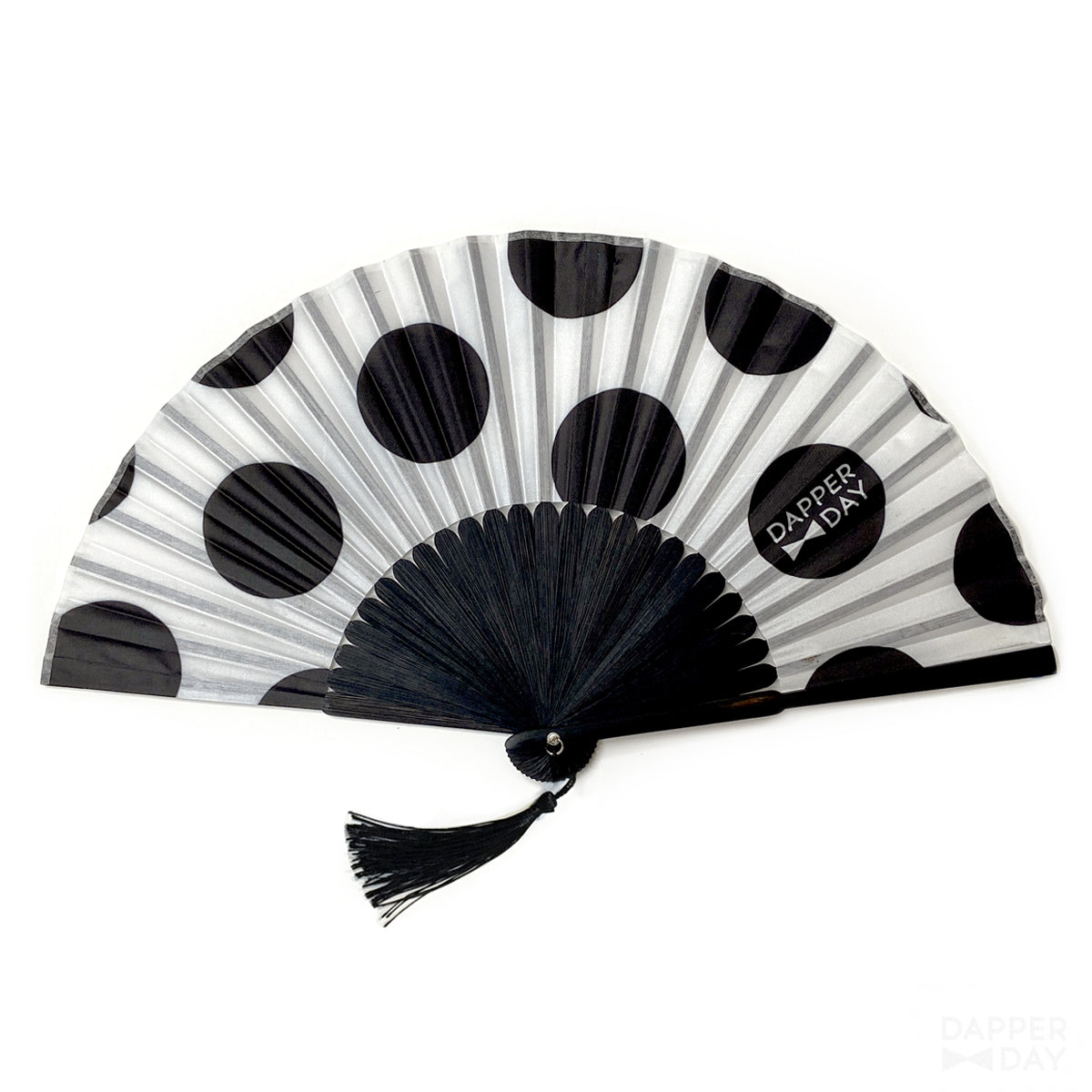 Spot-On Fan: Black on White
