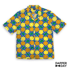 Load image into Gallery viewer, *ONLY SIZE XL LEFT* ‘Citrus Gingham’ Cotton Cabana Shirt
