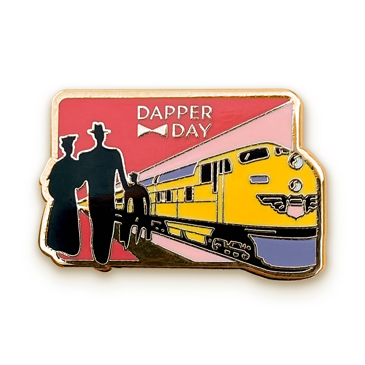 Streamliner Train Pin