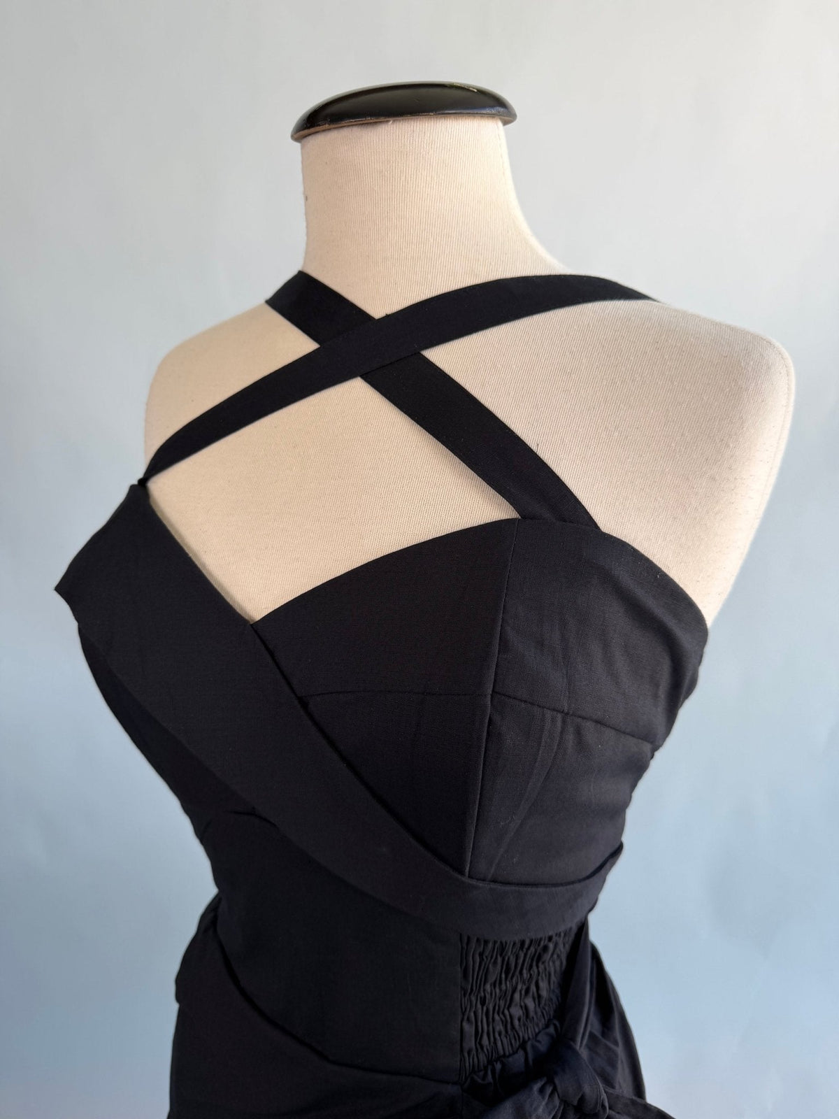 Bali Hai Sarong Dress - Jet Black