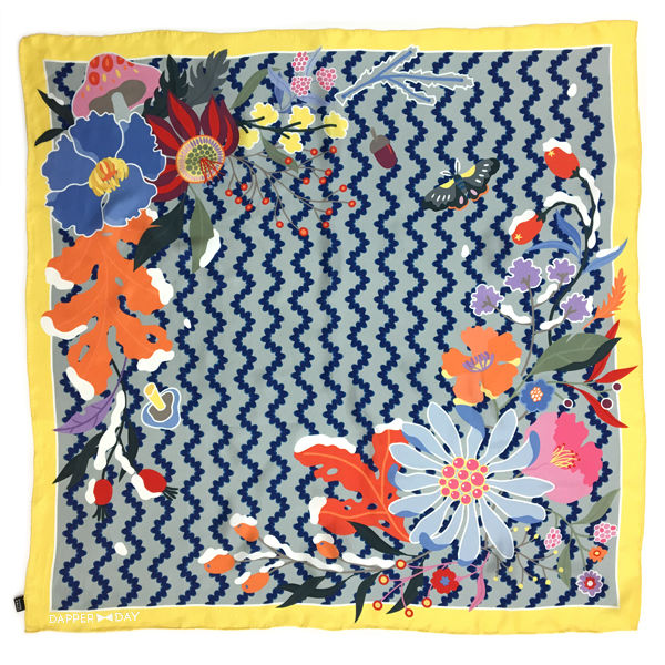 First Frost Silk Scarf - Final Sale