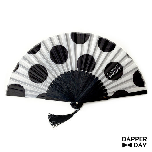 Spot-On Fan: Black on White
