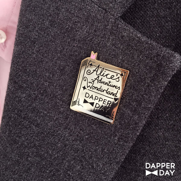 Wonderland Book Pin – DAPPER DAY