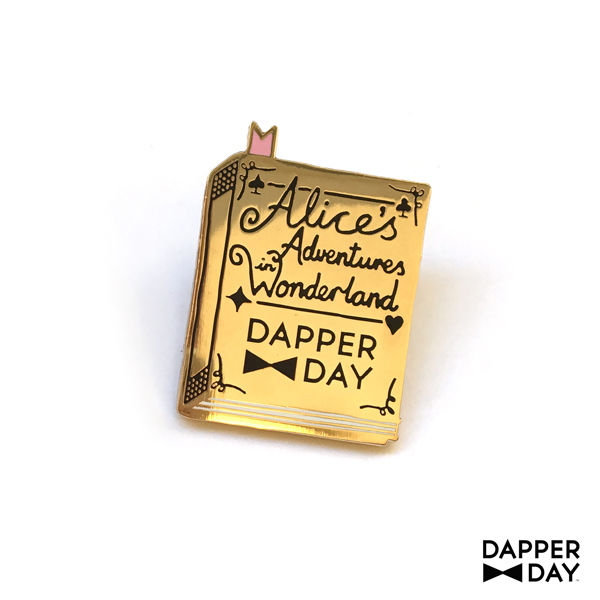 Wonderland Book Pin - Final Sale