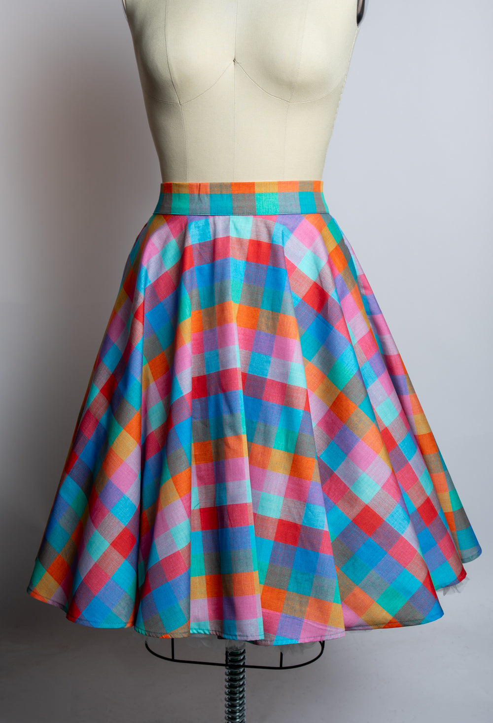 Circle Skirt - Rainbow Sherbet