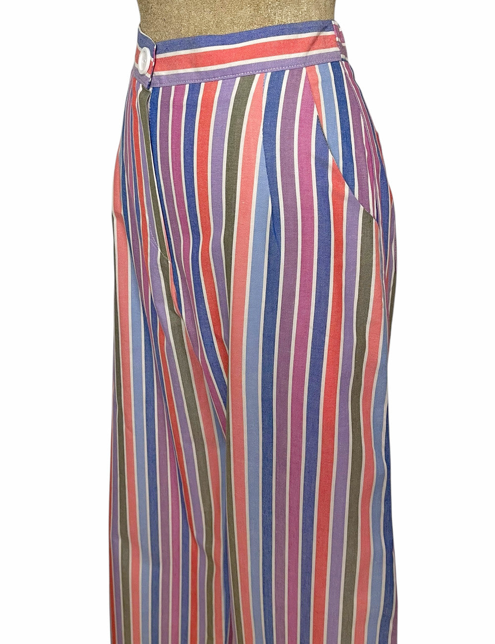 Scout 40s Colorful Cabana Stripe Wide Leg Trouser