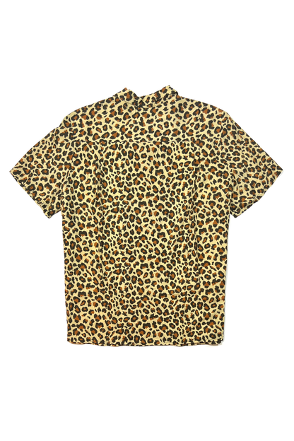 Dale Camp Collar Shirt- Wild Leopard