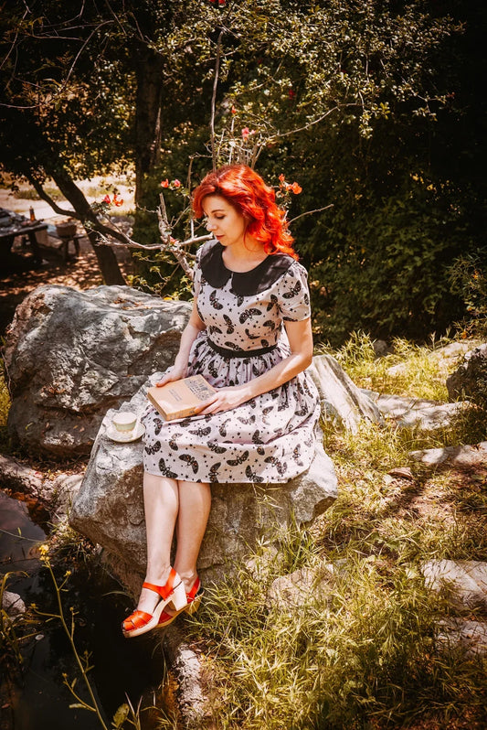 Darling Dress - Lavendar Moth