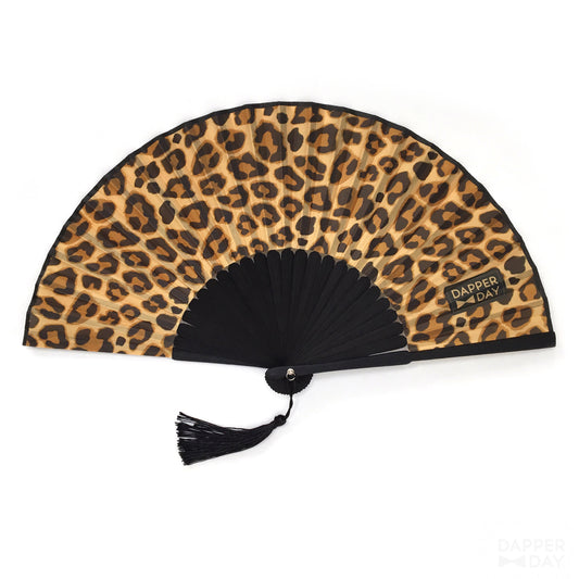 Leopard Print Fan