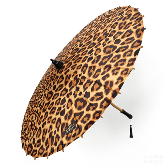 Leopard Print Parasol
