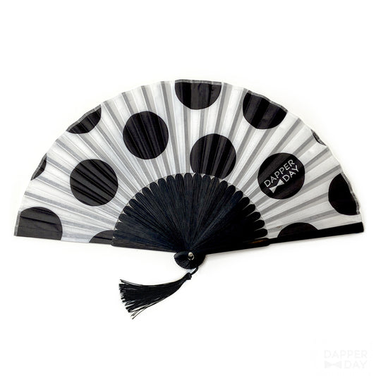 Spot-On Fan: Black on White