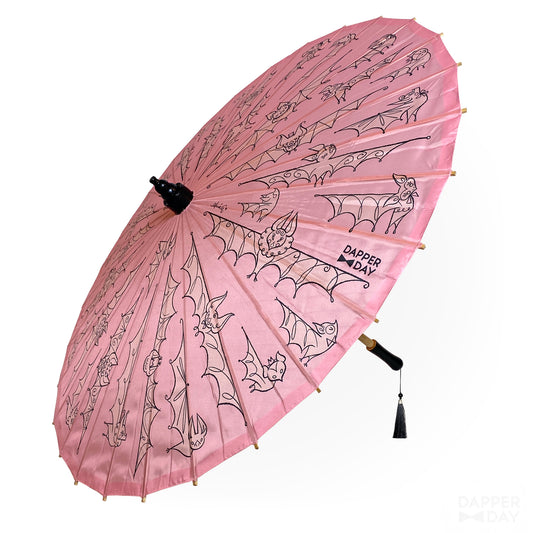 'Blushing Bats' Parasol