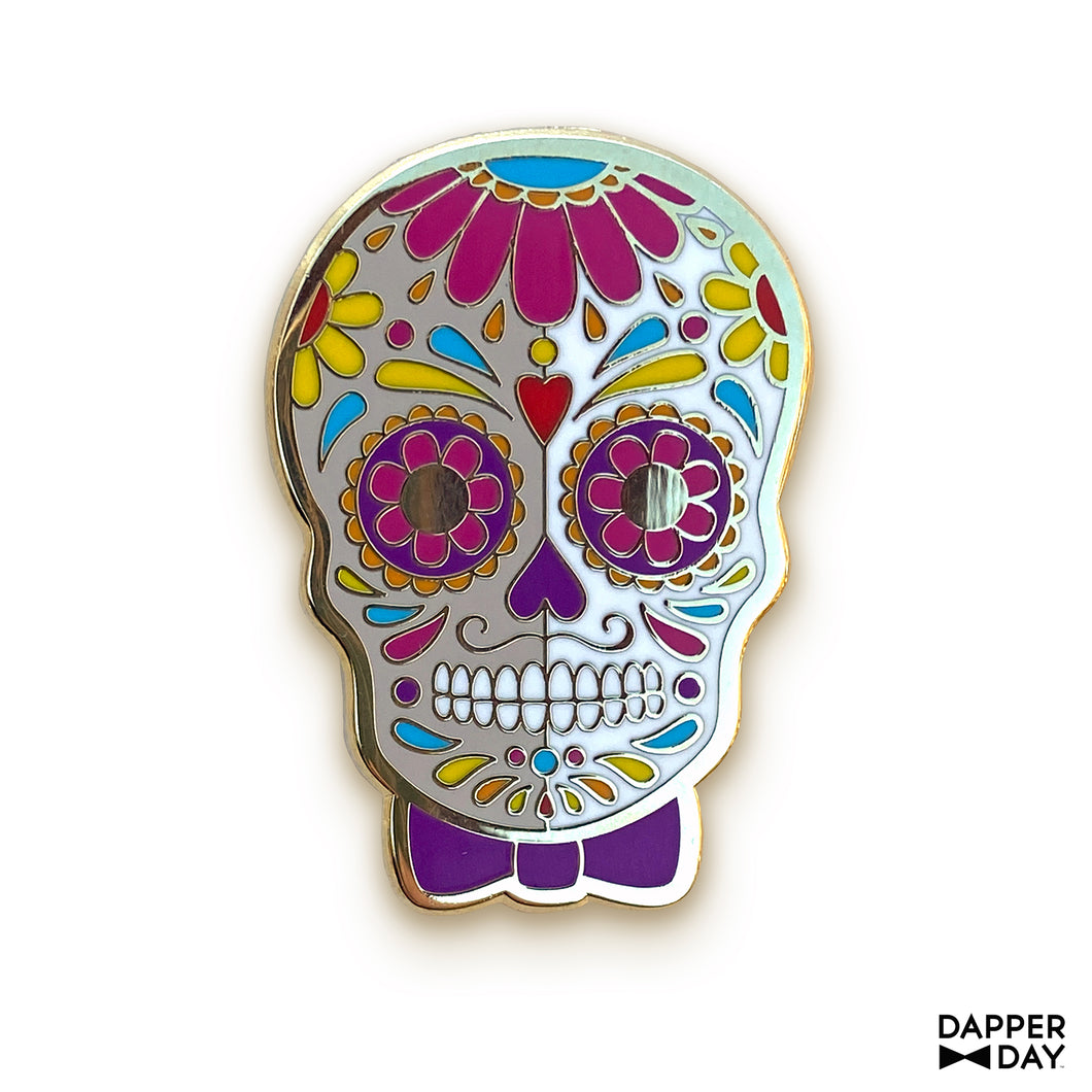 Día De Los Muertos Calavera 2024 Pin