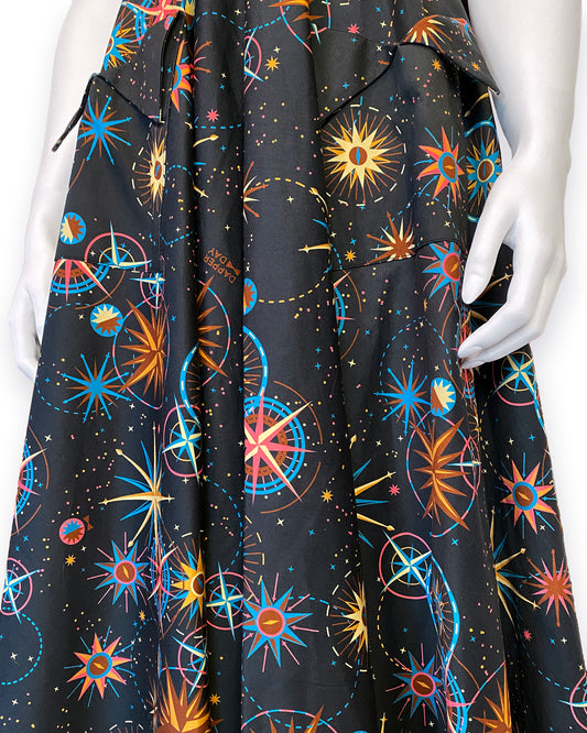 'Celestial Compass’ Cynthia Dress