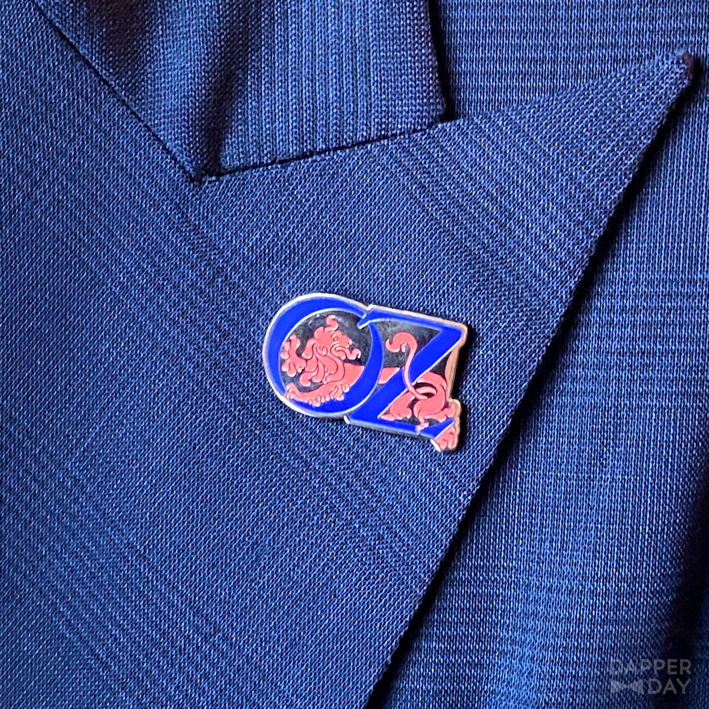 Oz Lion Emblem Pin