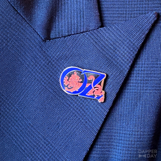 Oz Lion Emblem Pin
