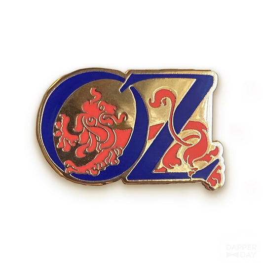 Oz Lion Emblem Pin