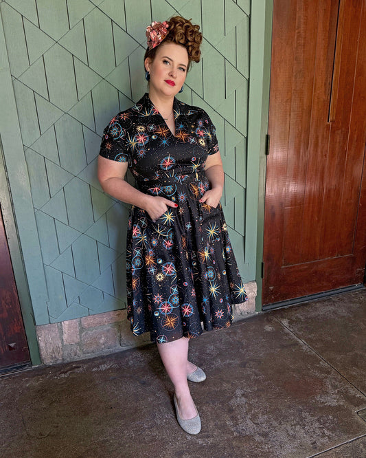 'Celestial Compass’ Cynthia Dress