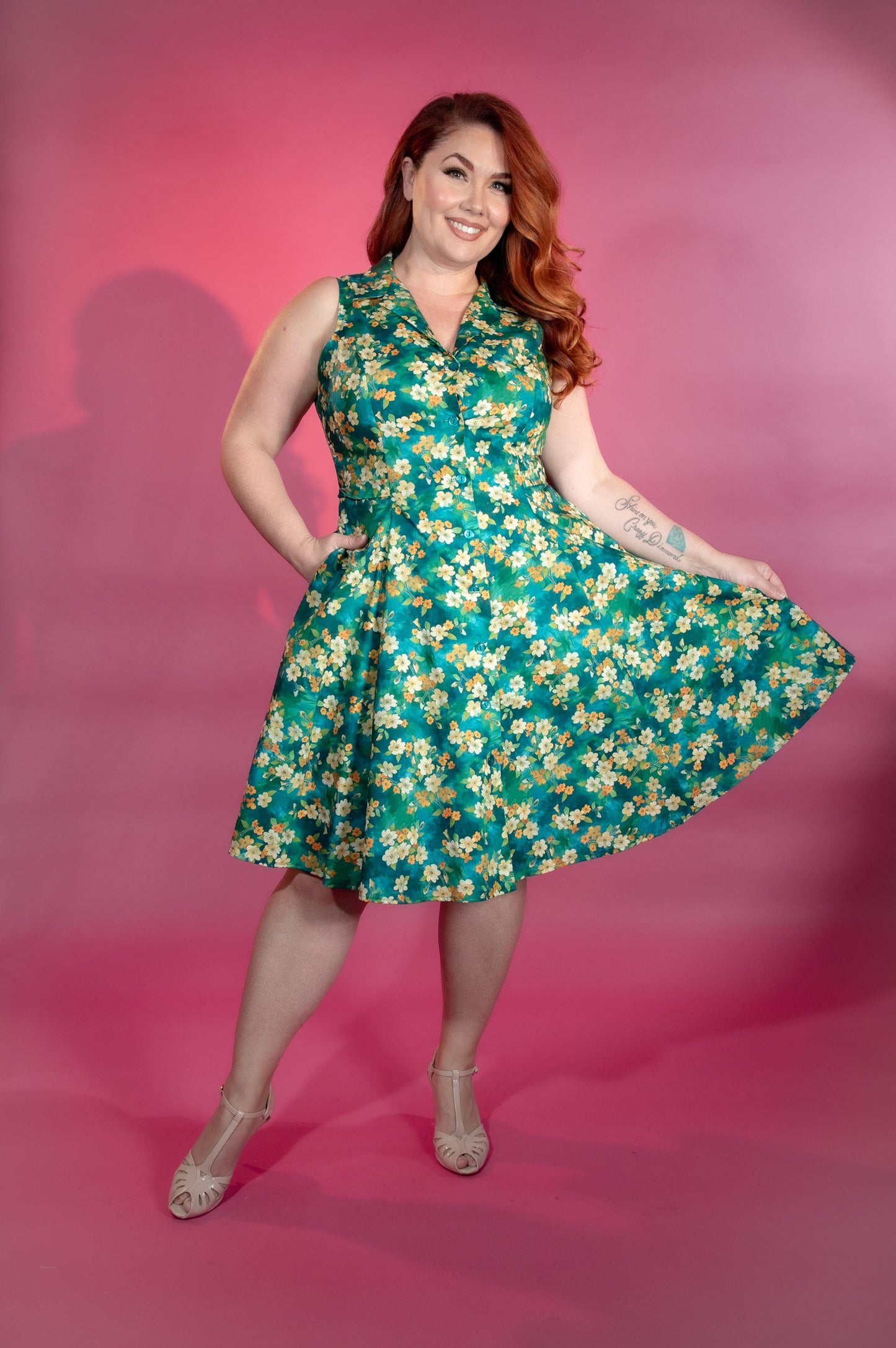Betty Lou Dress - Francesca Floral