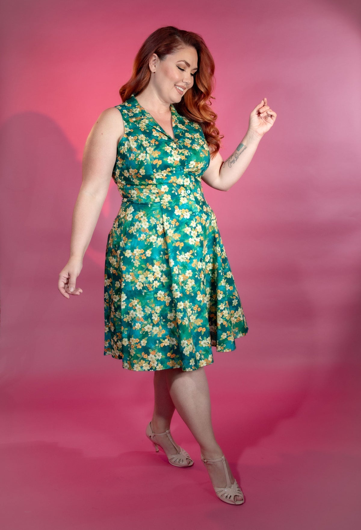 Betty Lou Dress - Francesca Floral