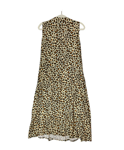 Joan Aloha Wrap Dress- Wild Leopard