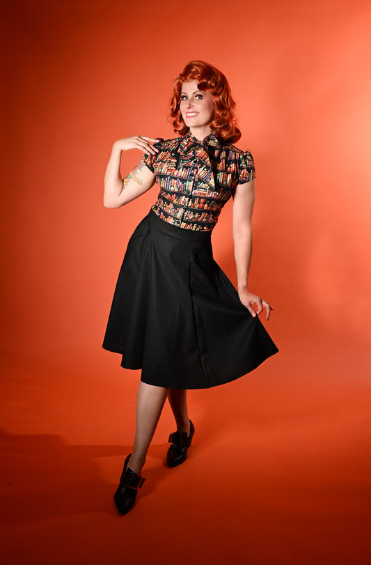 Twirl Skirt- Black