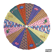 Load image into Gallery viewer, &#39;Prehistoric Patchwork&#39; Parasol
