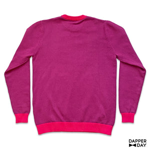 Pink Triceratops Knit