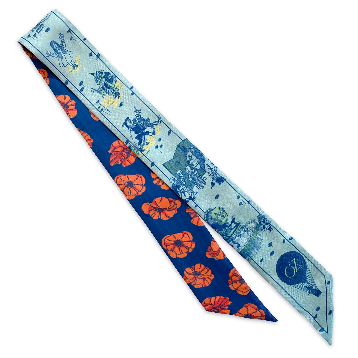 Oz Poppies Silk Scarf