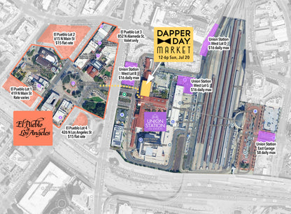 TICKET: DAPPER DAY® MARKET at Union Station L.A. July 20, 2025