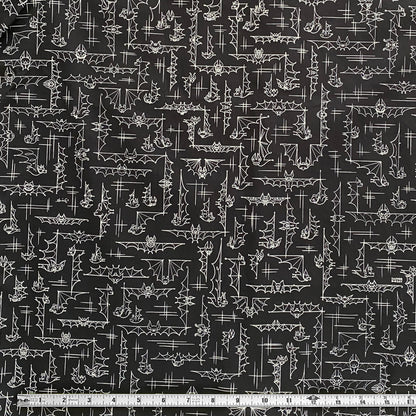 'Bats' Night Out' Stretch Cotton Fabric 3 Yards - PREORDER Ships Oct 13