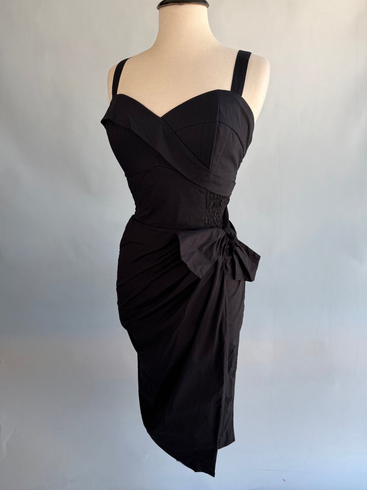 Bali Hai Sarong Dress - Jet Black