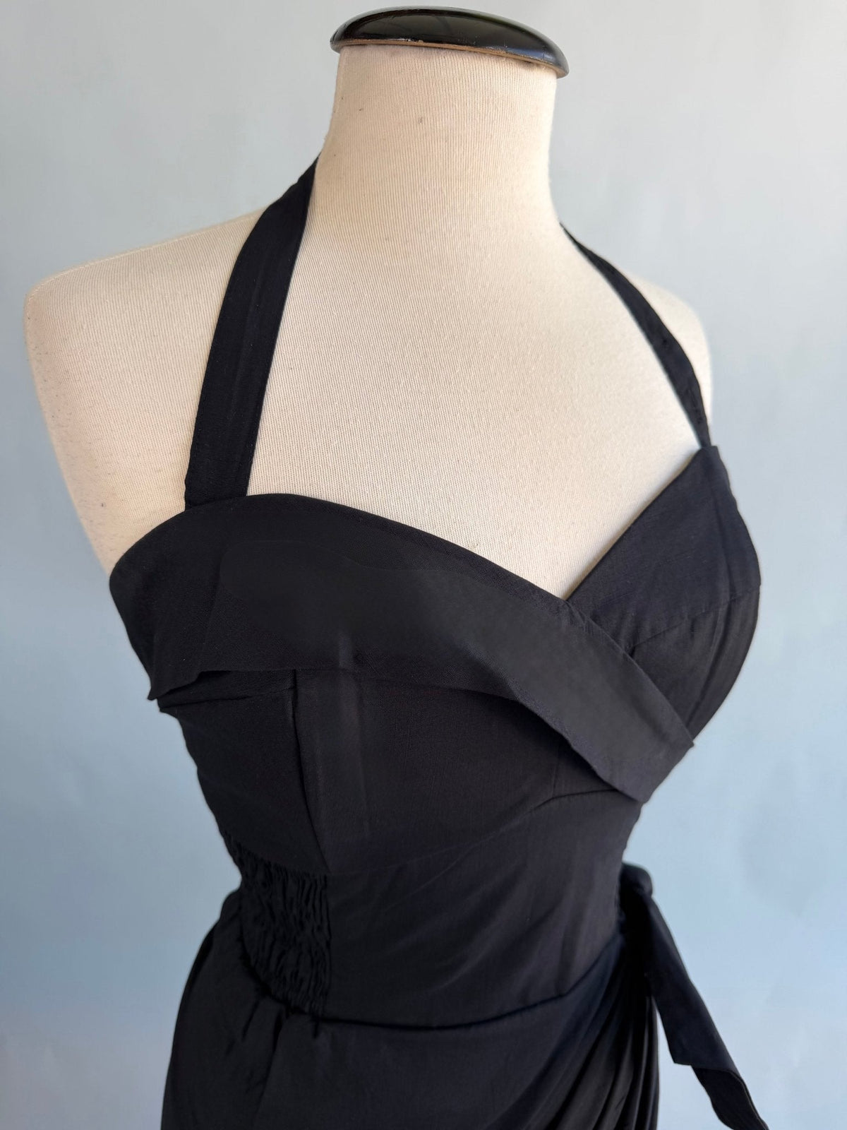 Bali Hai Sarong Dress - Jet Black
