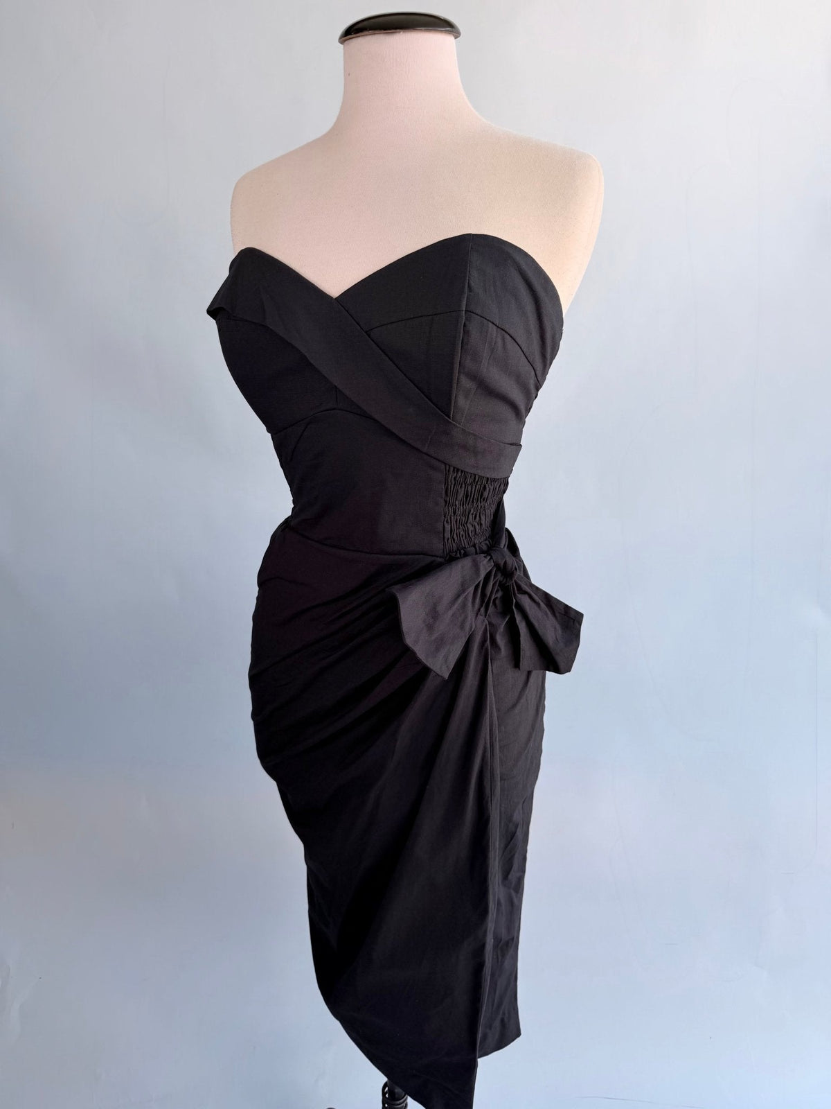 Bali Hai Sarong Dress - Jet Black