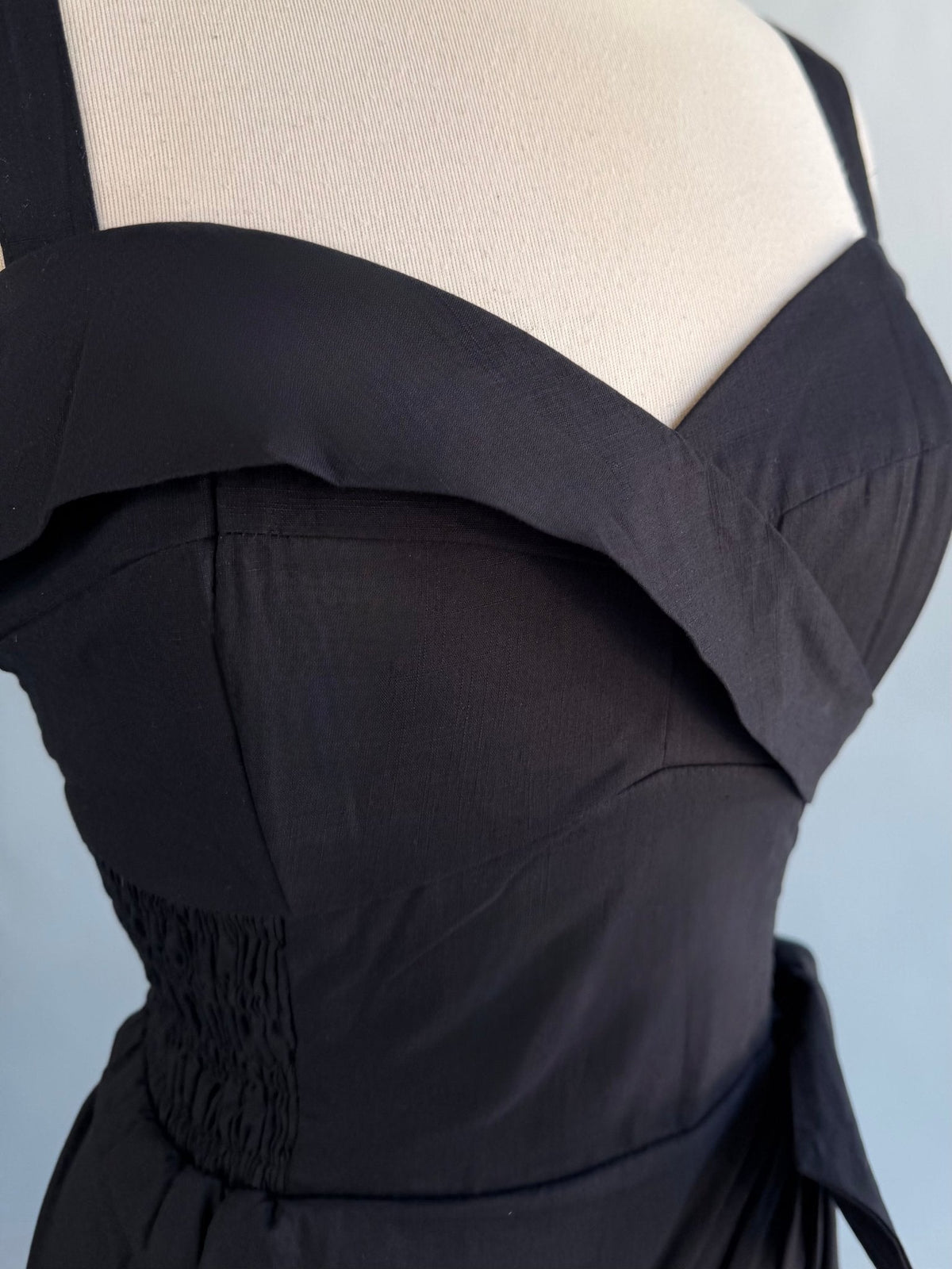 Bali Hai Sarong Dress - Jet Black