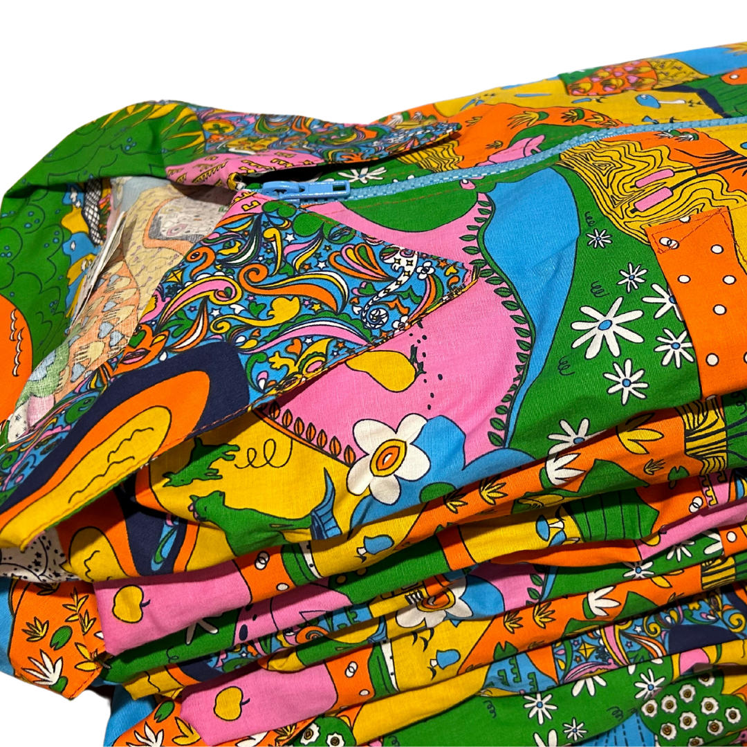 Landscape Jumpsuit in Rainbow Farm- Re-Stocked!