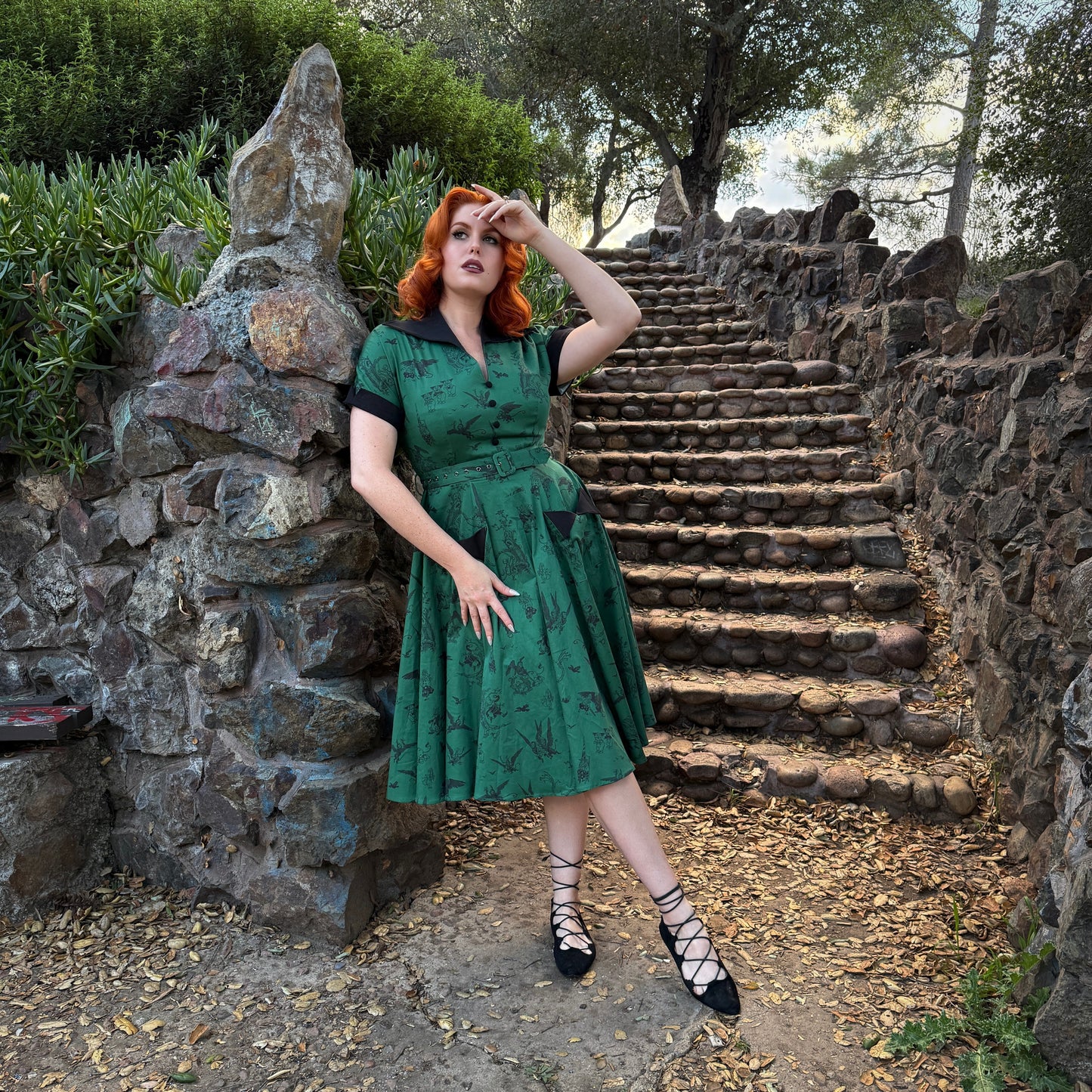 'Wicked Woods of Oz' Stretch Cotton Fabric 3 Yards