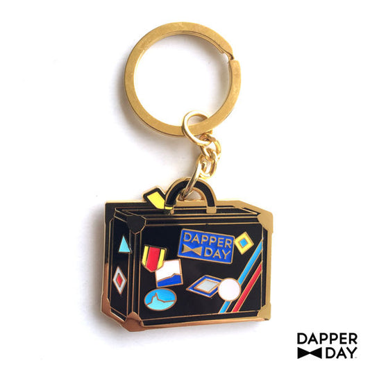 Dapper Day Suitcase Key Charm
