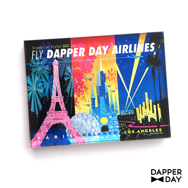 DAPPER DAY Airlines Magnet