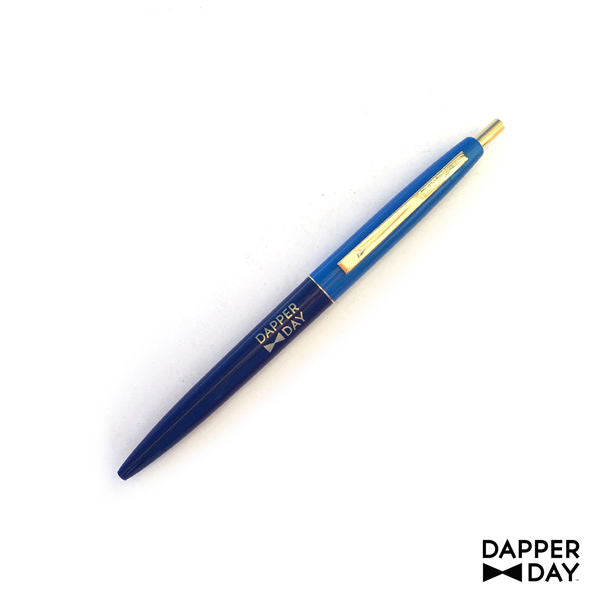 Blue and Navy DAPPER DAY Pen