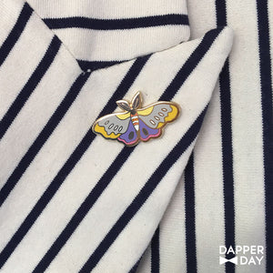 *ONLY TWO LEFT* Pastel Moth Pin