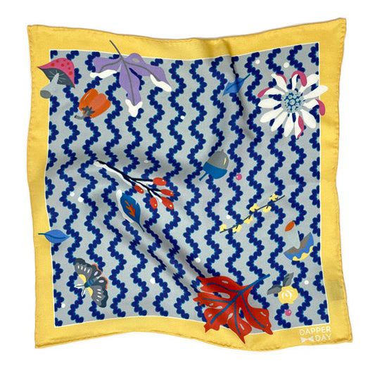 First Frost Pocket Square - Final Sale