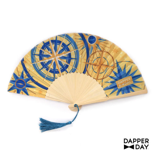 Celestial Compass Print Fan