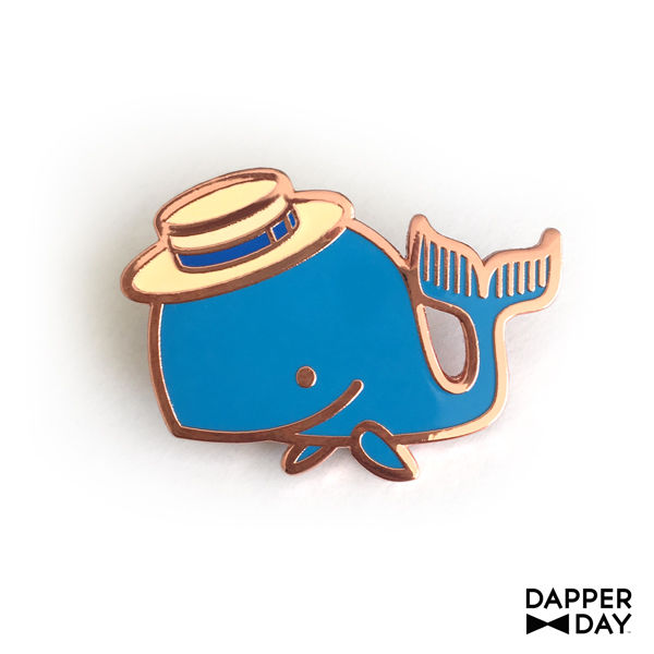 Happy Whale Pin