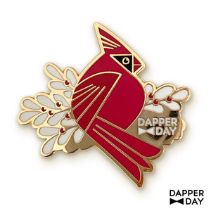 Coy Cardinal Pin