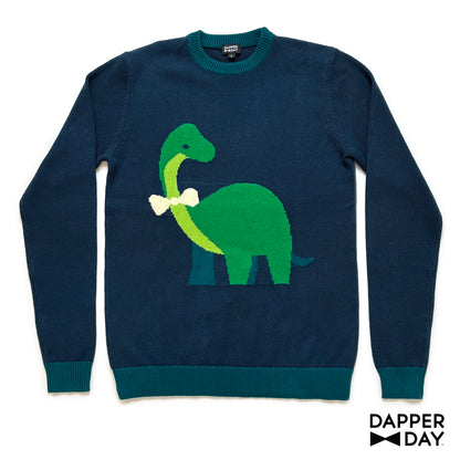 Dapper Dino Knit Pullover