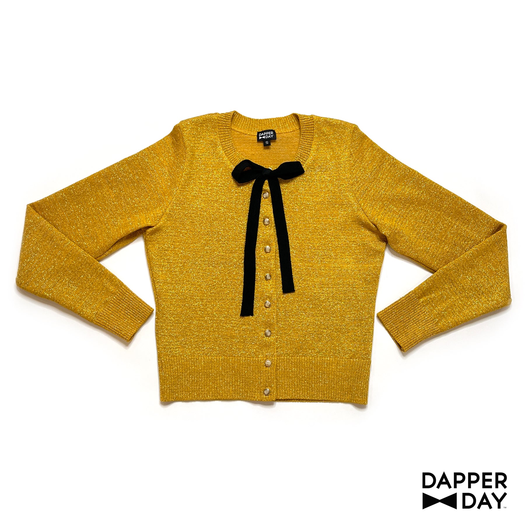 Glitter Gold Cardigan – DAPPER DAY