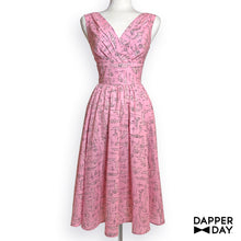 Load image into Gallery viewer, &#39;Blushing Bats&#39; Cotton Dolce Dress
