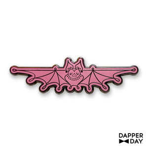 Pink Miss Bat Pin