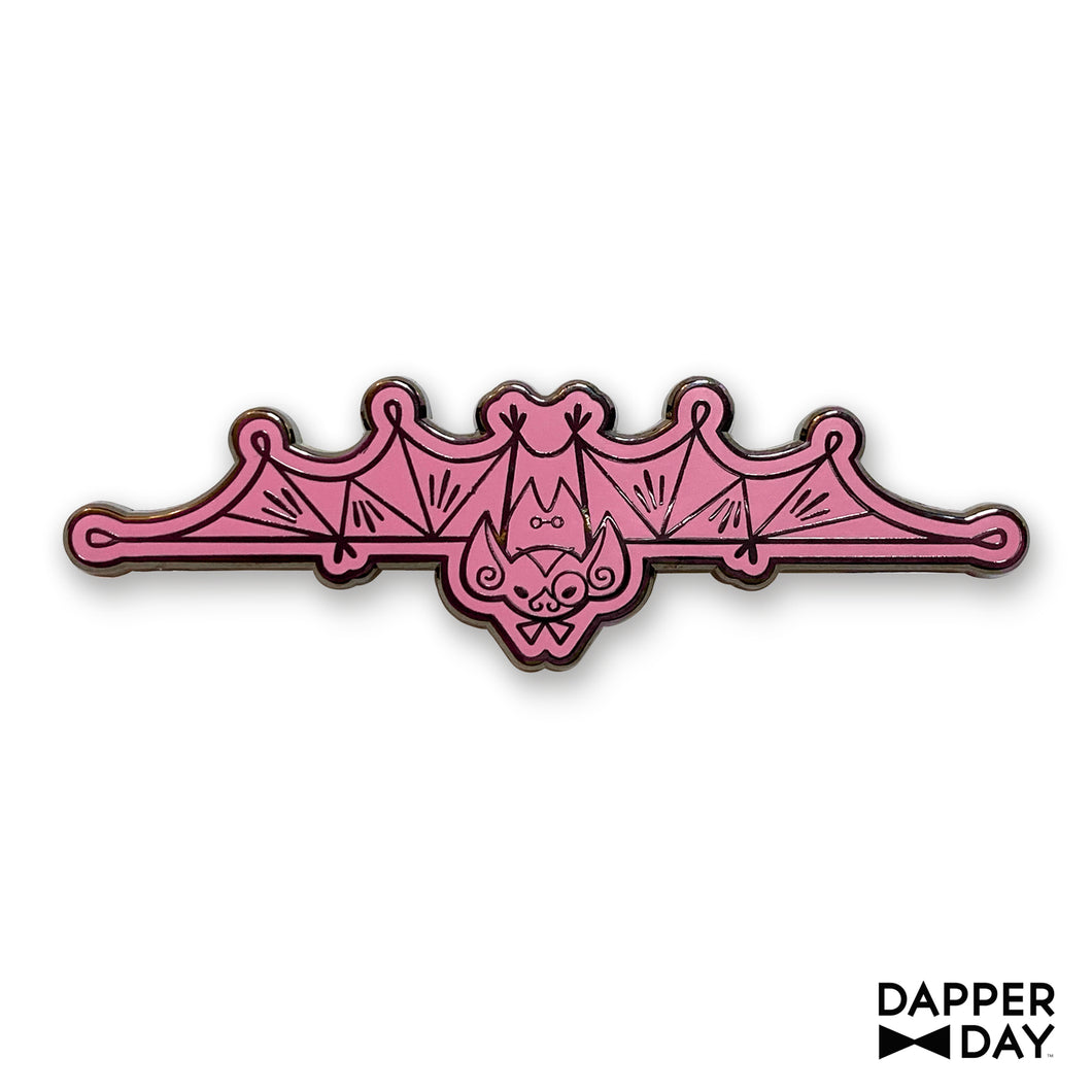 Pink Mr. Bat Pin